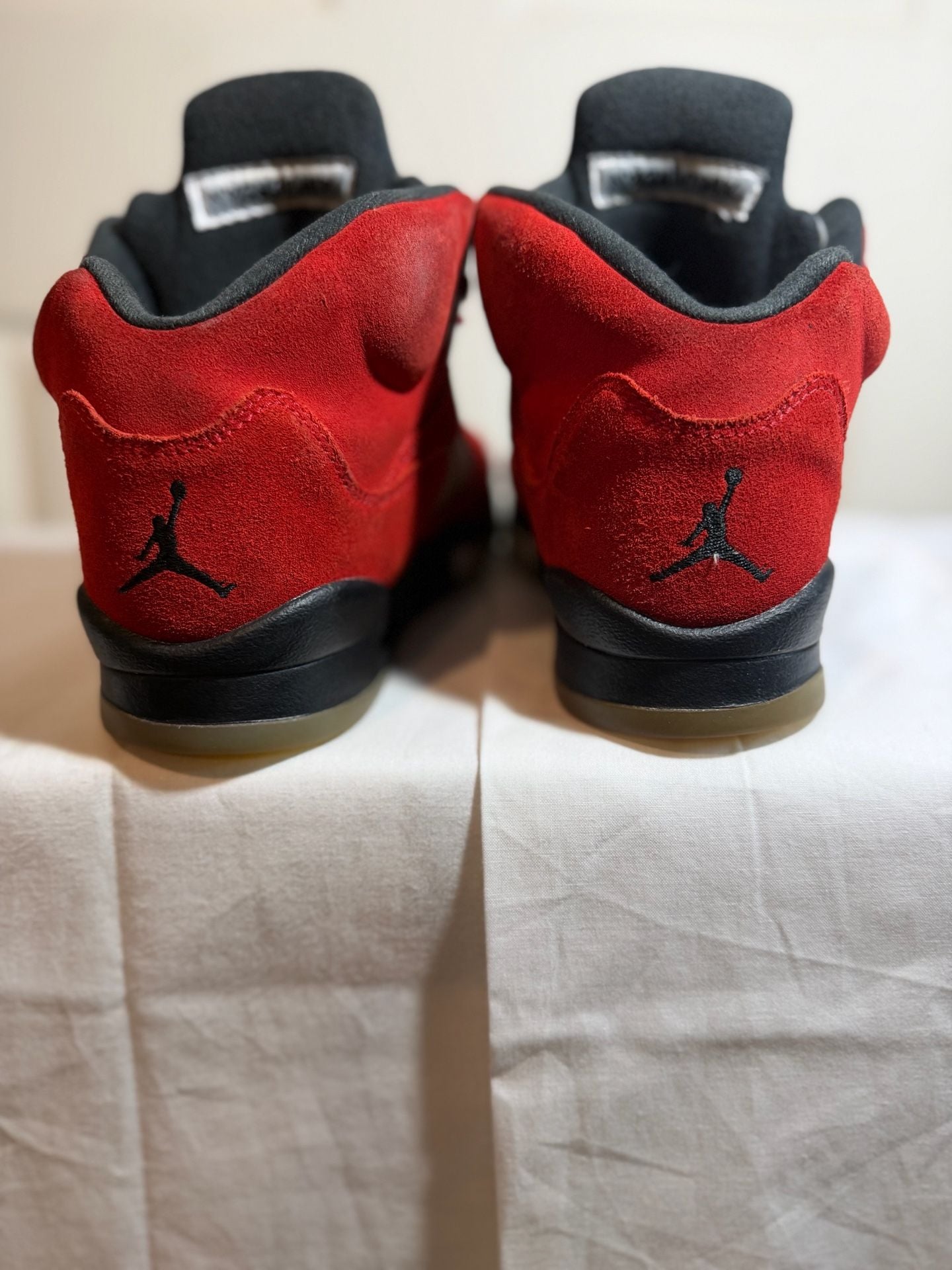 Nike Air Jordan 5 Retro Raging Bull Toro Bravo Red Suede 7