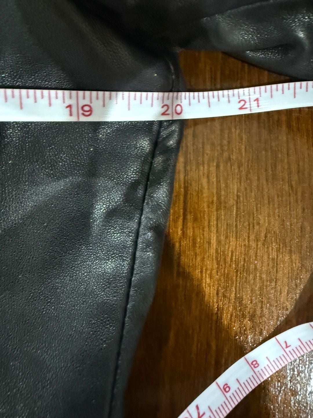 Preview Collection Black Genuine Lambskin Leather Blazer Size L Y2K Mobwife, 7