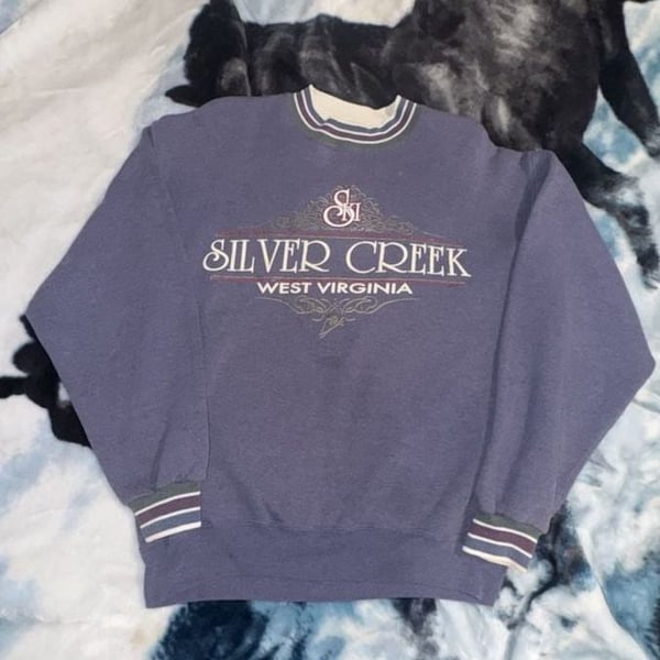 Vintage 90s Silver Creek West Virginia Sweatshirt Size M
