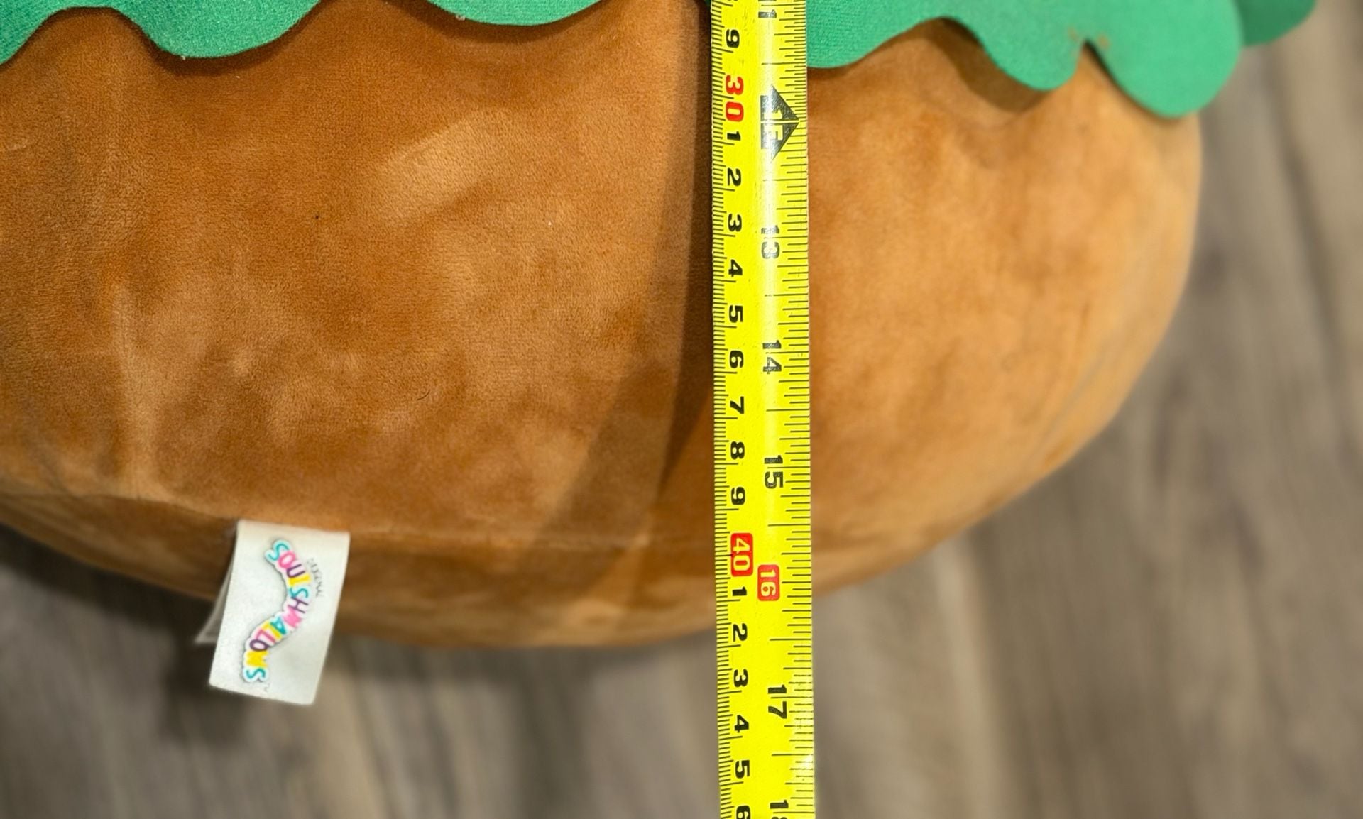 Squishmallows Carl The Cheeseburger Size 16 Plush Toy 5