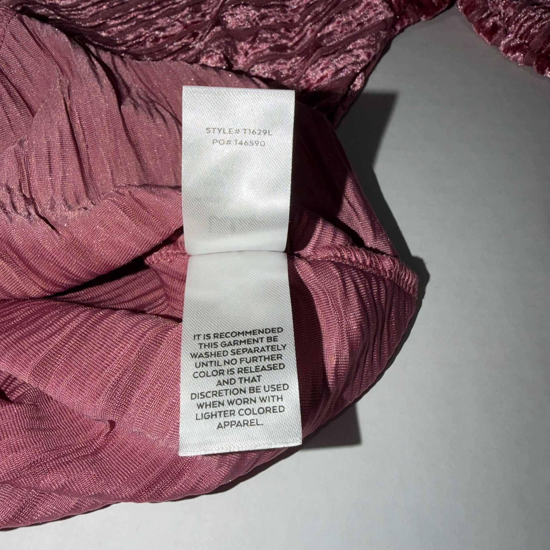 Lulus Pink Velvet Balletcore Long Sleeve Bodysuit Small 8