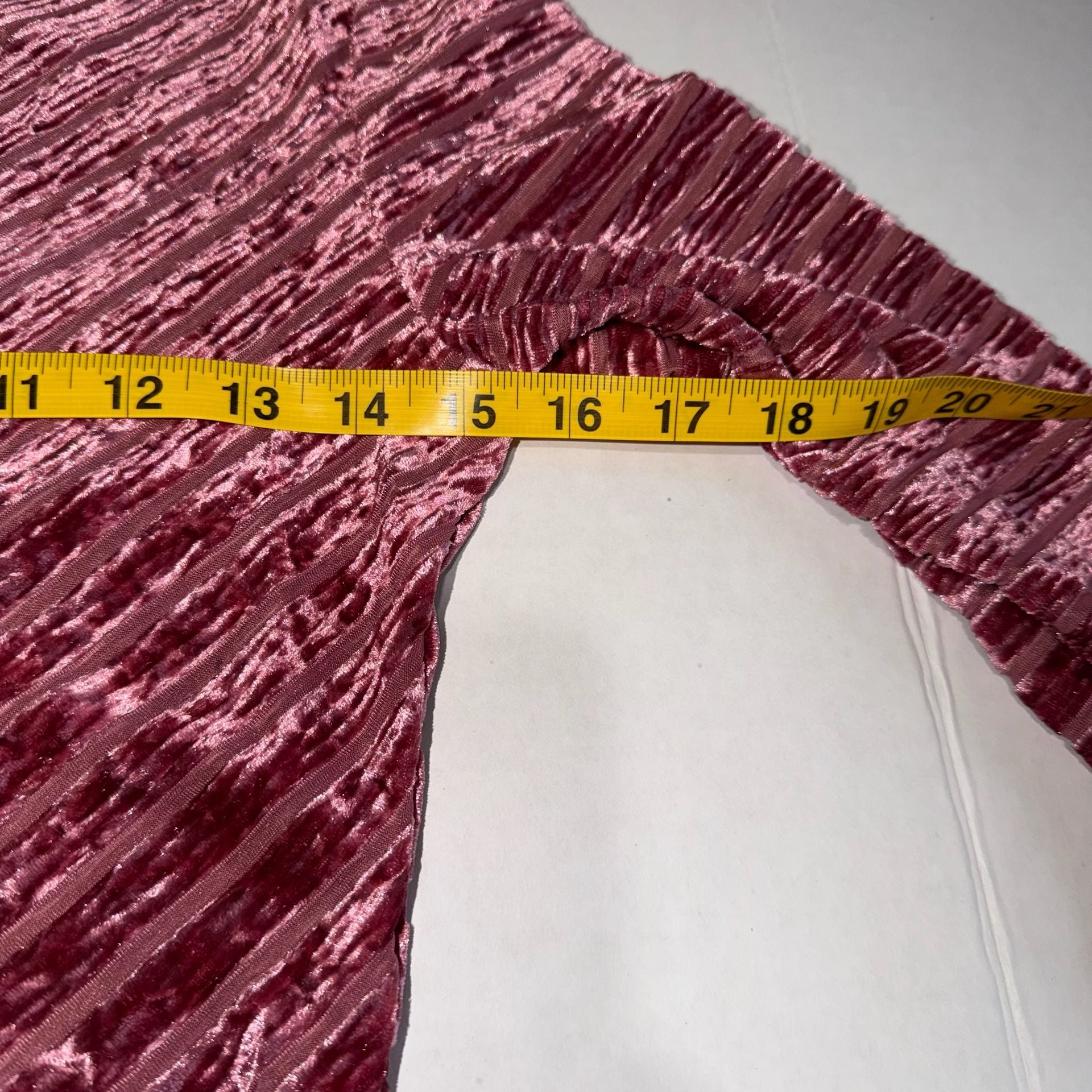 Lulus Pink Velvet Balletcore Long Sleeve Bodysuit Small 9