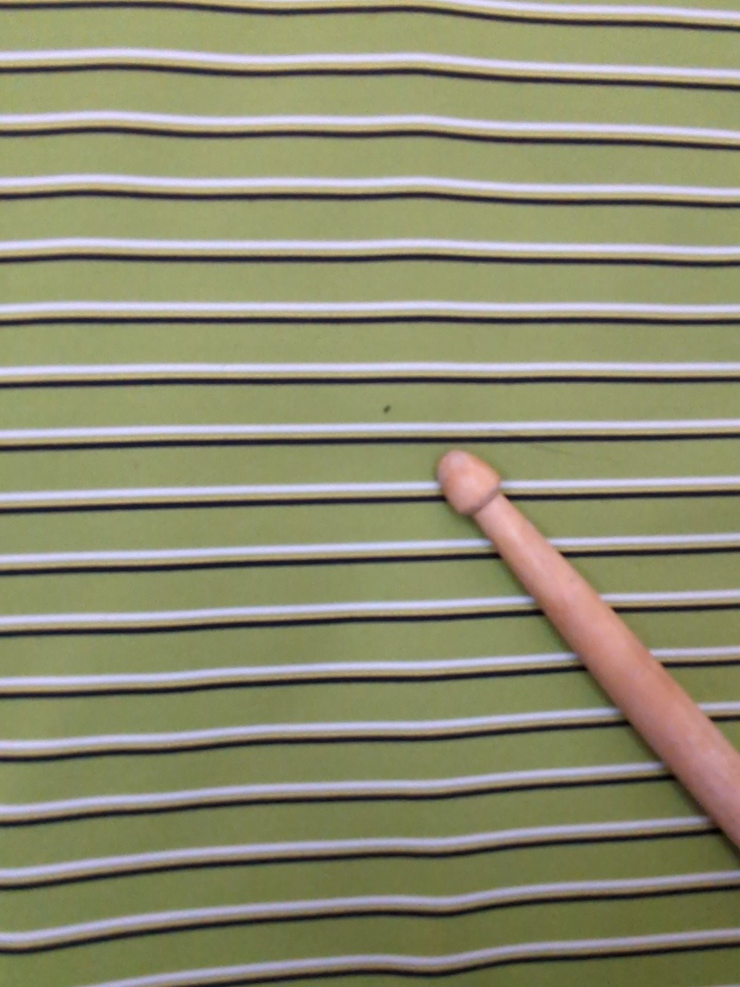 Under Armour Striped Polo Shirt Size XXL Green w/ 2 Small Snags #122 7