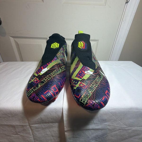 Nike Vapor Edge Pro OBJ Football Cleats Black Multi Color