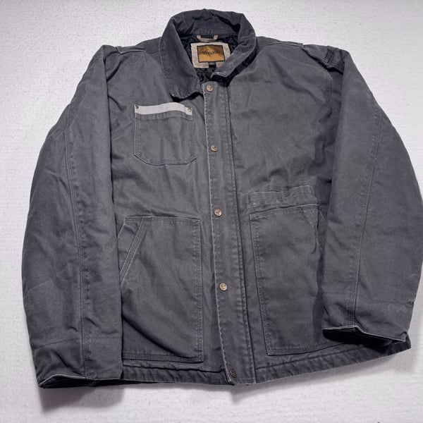 Venado Concealed Carry Jacket XL Grey Canvas Workwear