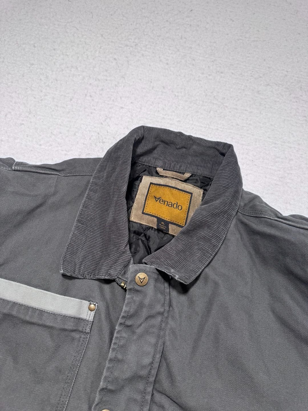 Venado Concealed Carry Jacket XL Grey Canvas Workwear 11