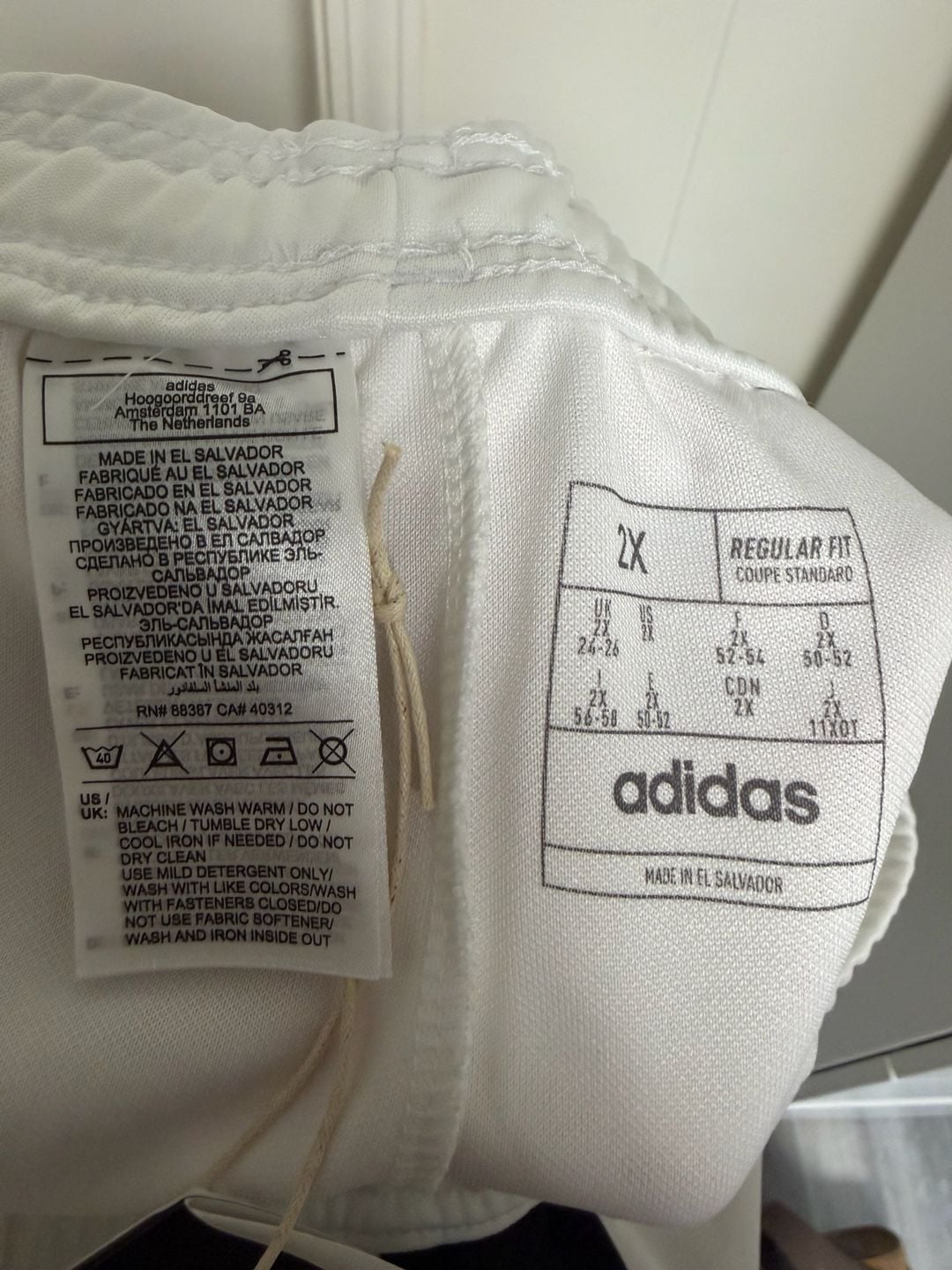 adidas Tiro 25 Essentials Training Pants White/141 7