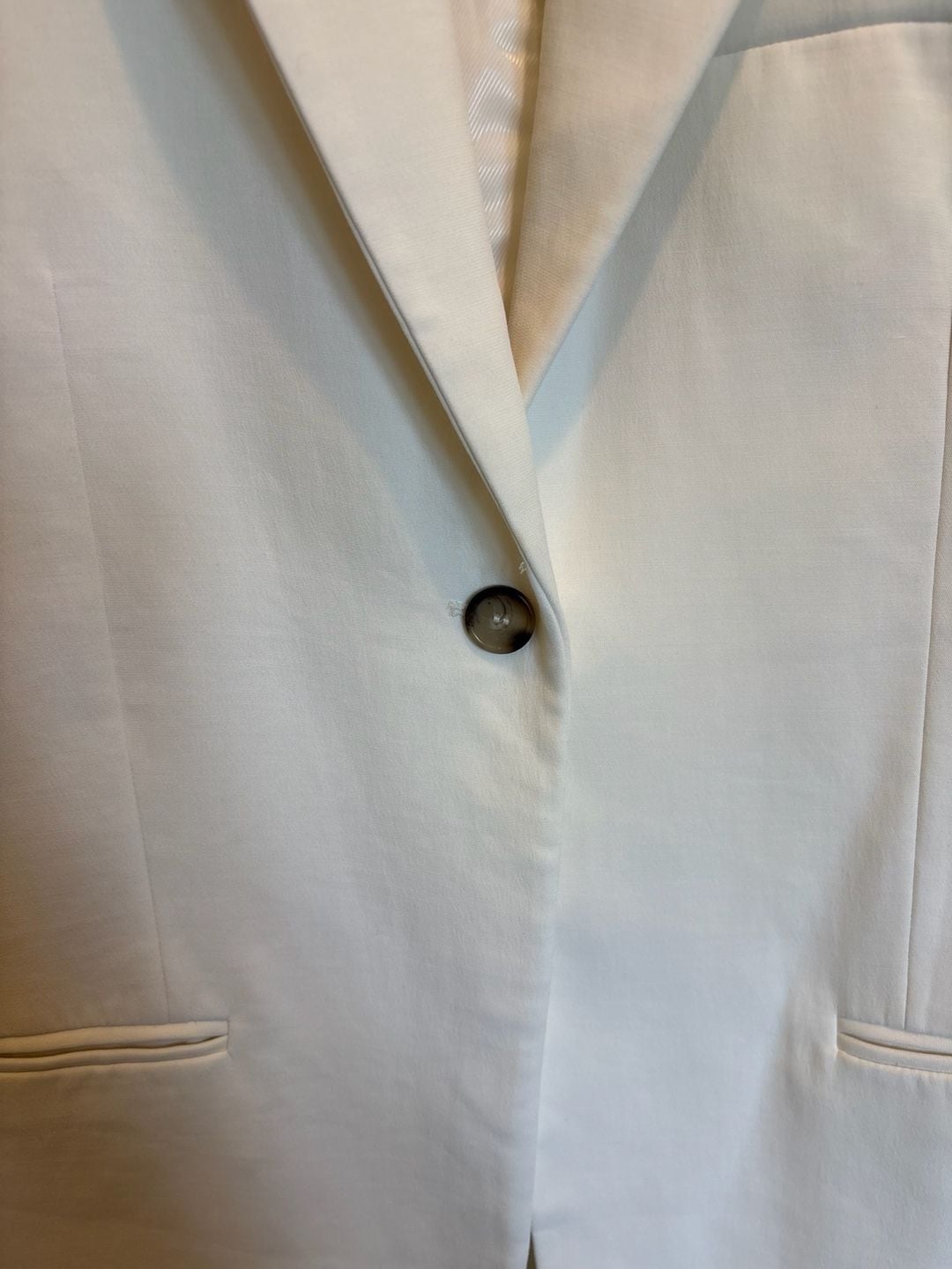 Zara Cut-Out Blazer Size XS White 6