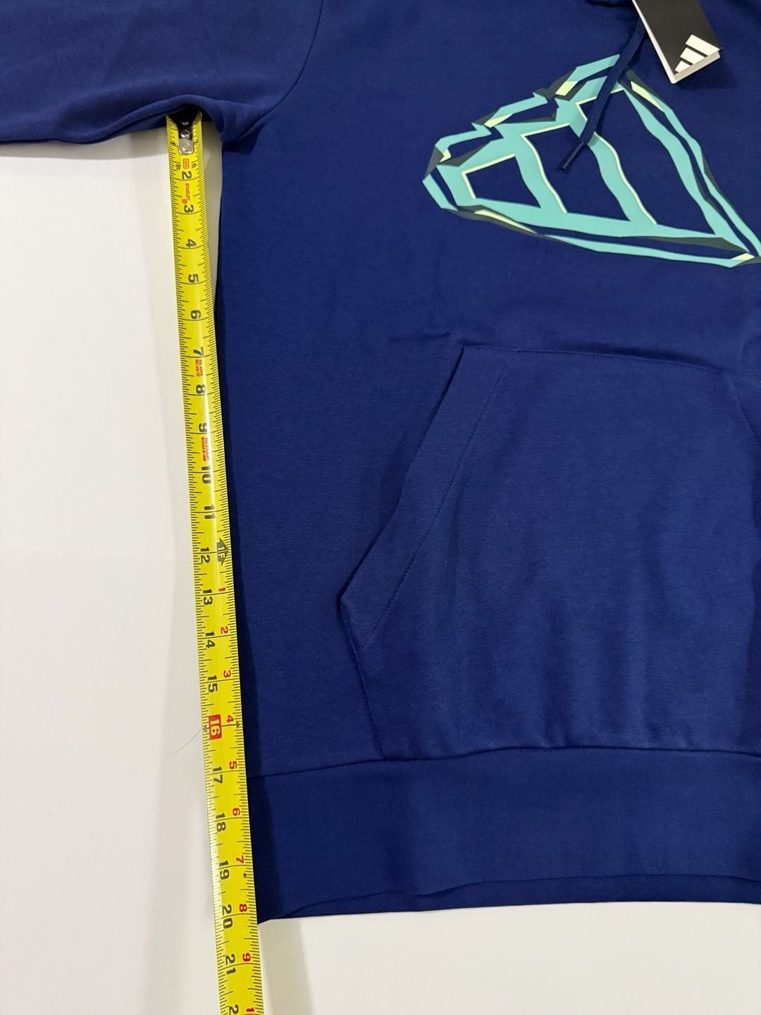 Adidas M Evo Bl Hd Size MT Dark Blue Hoodie 6