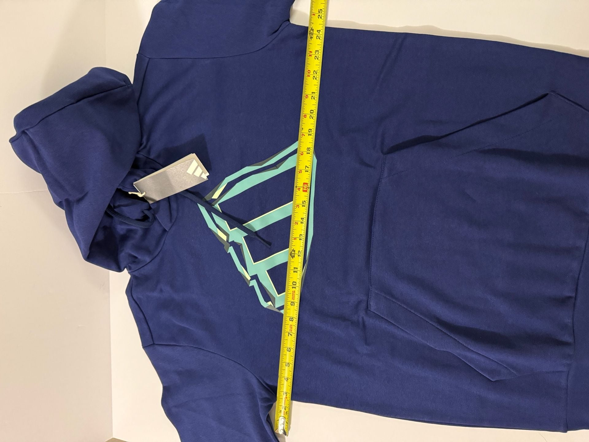Adidas M Evo Bl Hd Size MT Dark Blue Hoodie 7