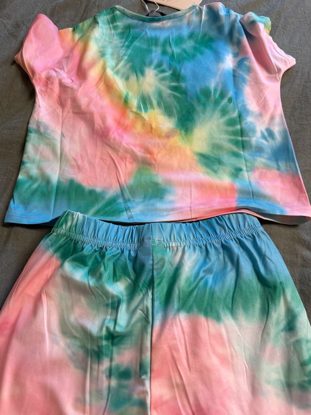 Dokotoo Tie Dye 2-Piece Outfit Set Size (4Y-5Y)S Rainbow/140 7