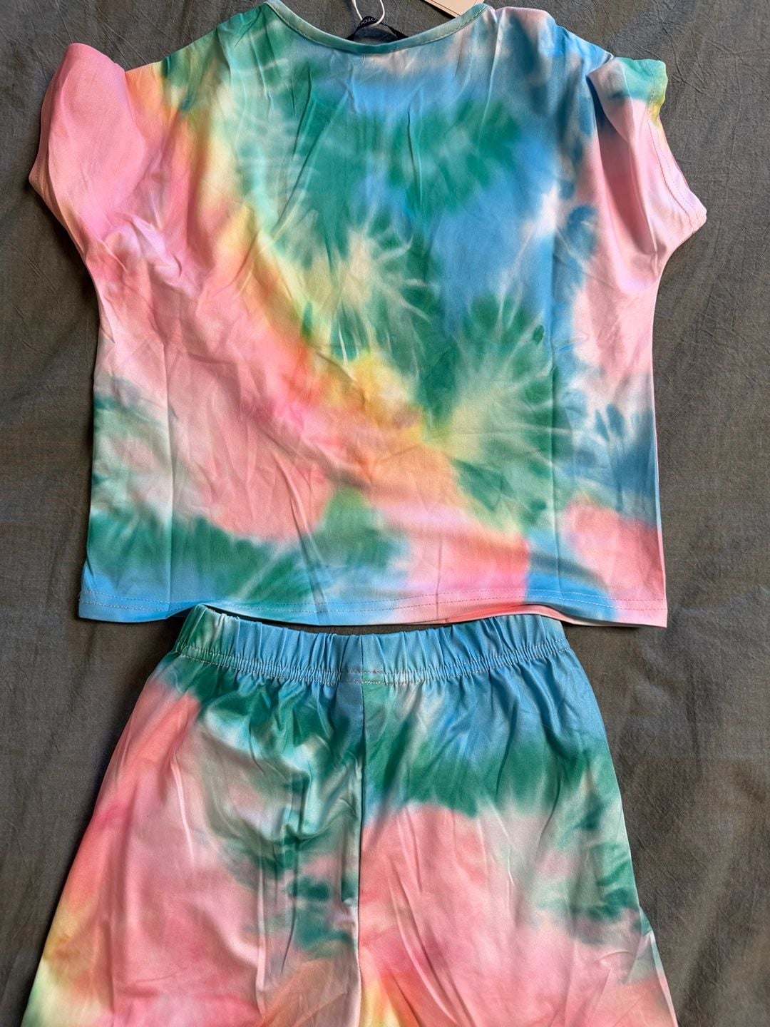 Dokotoo Tie Dye 2-Piece Outfit Set Size (4Y-5Y)S Rainbow/140 8