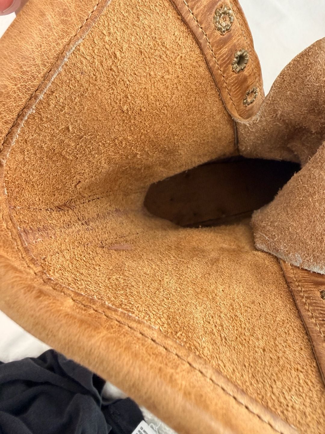 Chippewa 29405 Packer Logger Boots Two-Tone Tan Leather size 5.5 10
