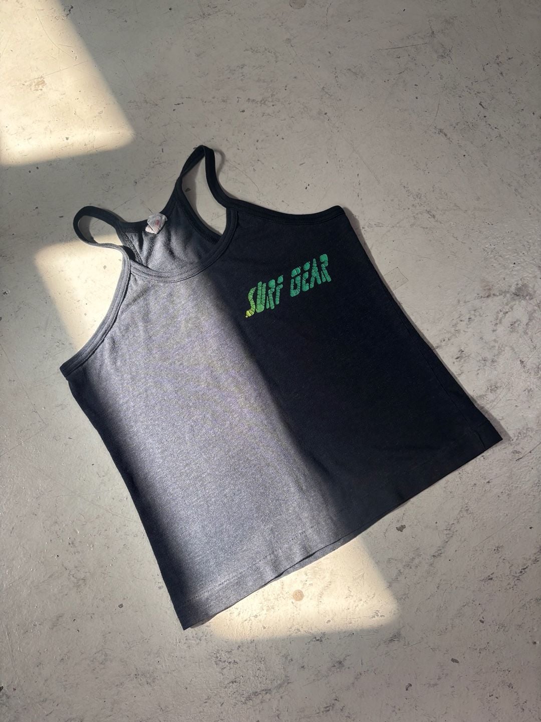 Dinay T-Shirts Surf Gear Tank Top Black Vintage Single Stitch 2
