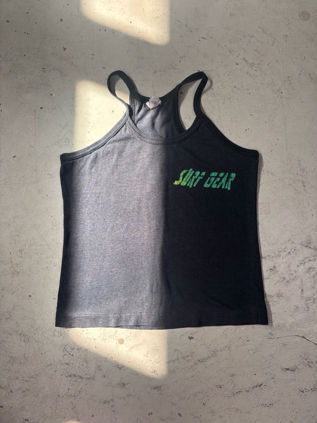 Dinay T-Shirts Surf Gear Tank Top Black Vintage Single Stitch 3