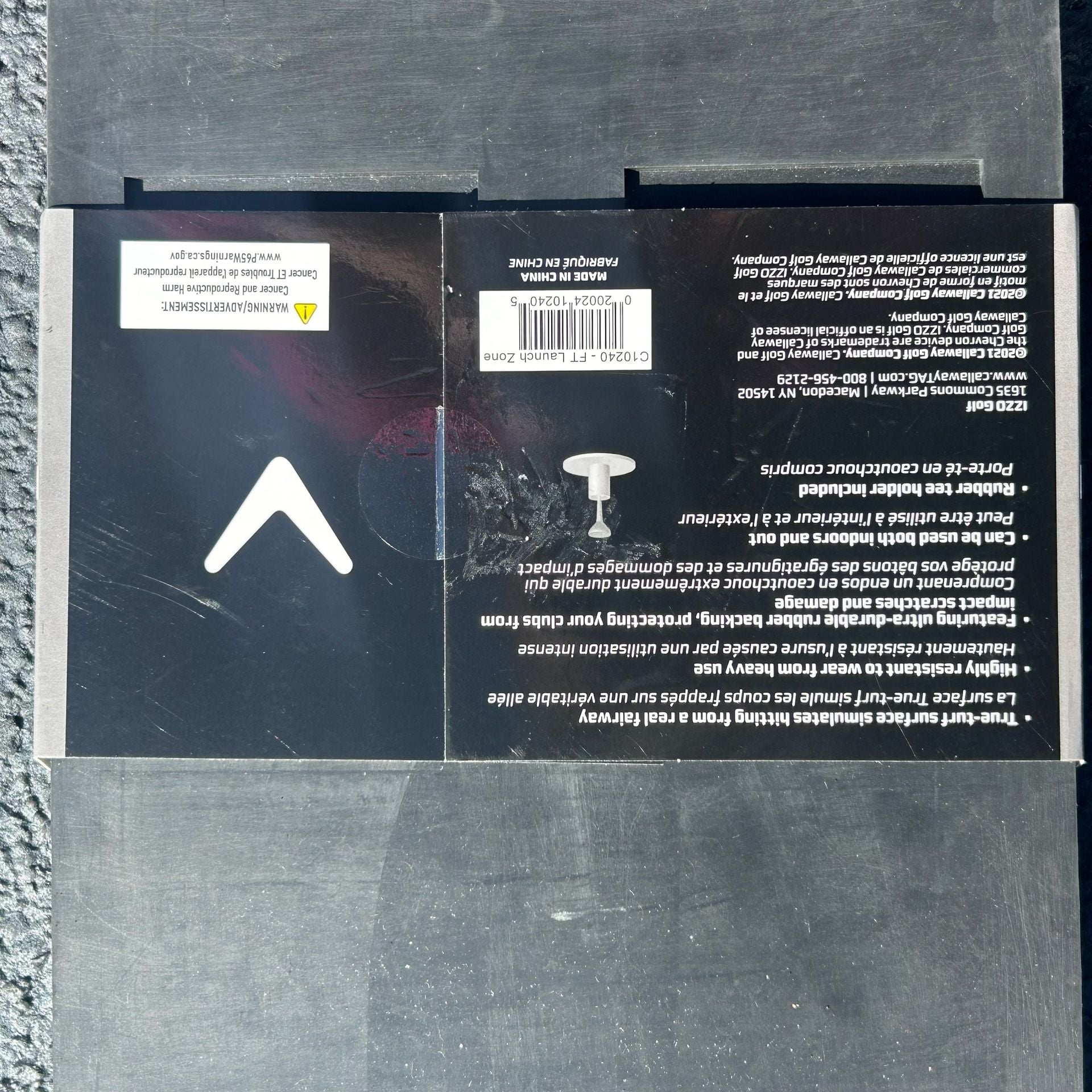 Callaway FT Launch Zone Premium Hitting Mat New 3