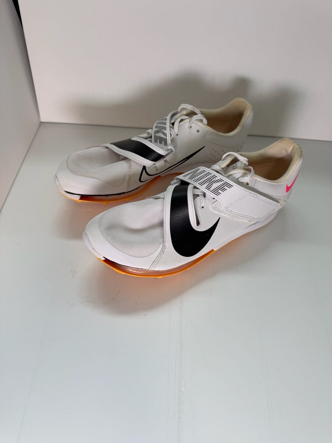 Nike Air Zoom Long Jump Elite White Black Orange Spikes 2