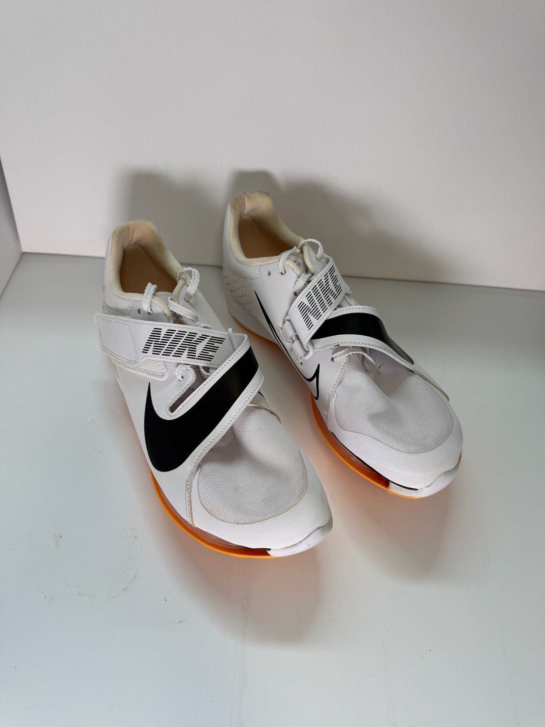 Nike Air Zoom Long Jump Elite White Black Orange Spikes 3