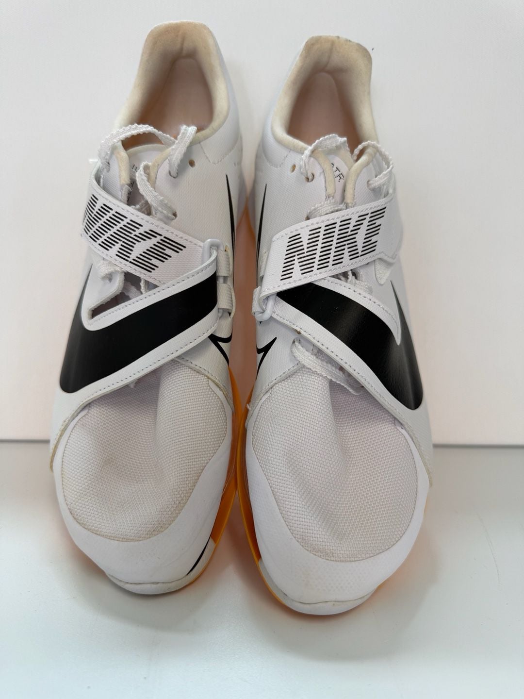 Nike Air Zoom Long Jump Elite White Black Orange Spikes 7