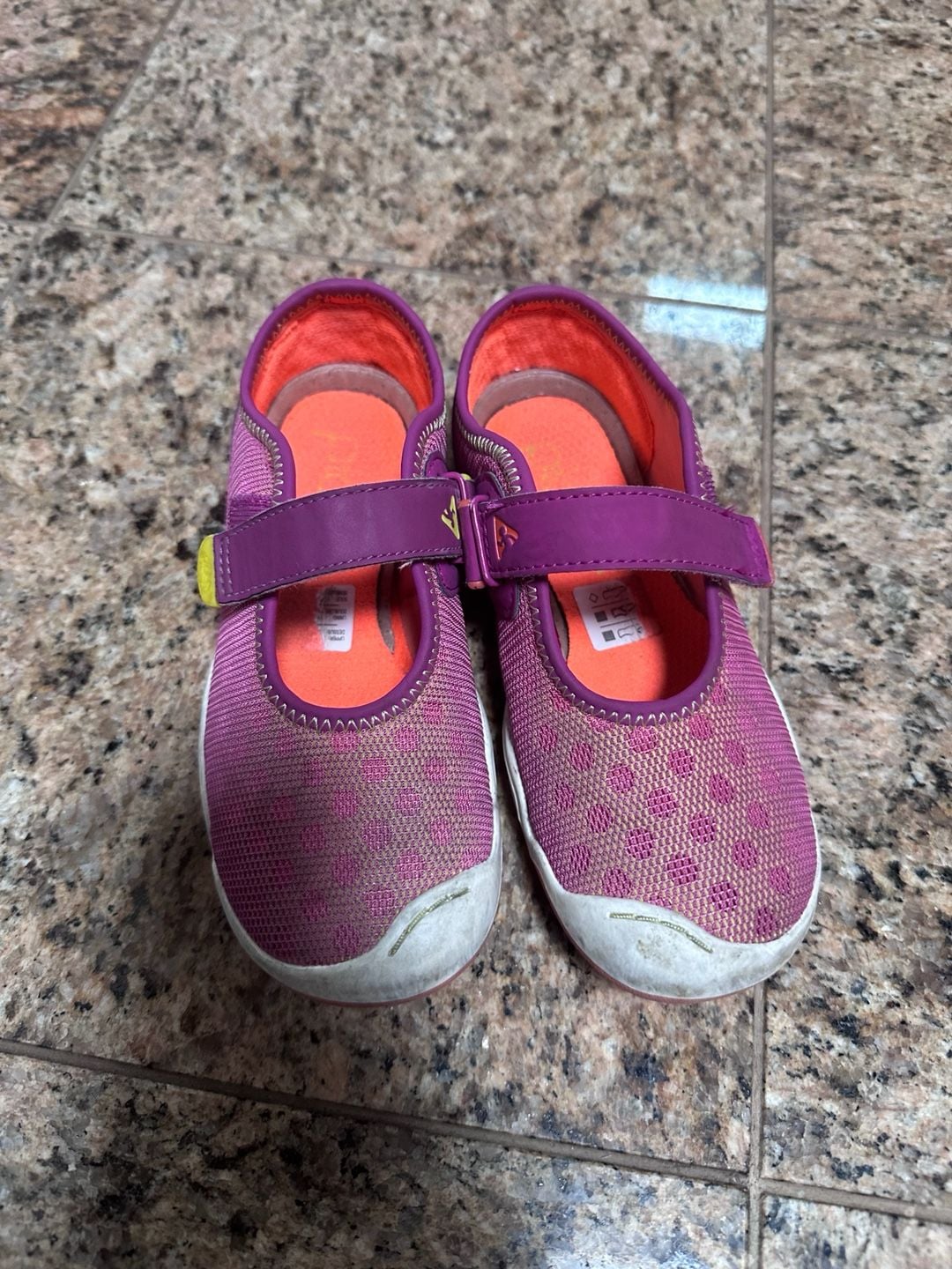 Pediped Mary Jane Shoes Size 26 Pink Mesh 3
