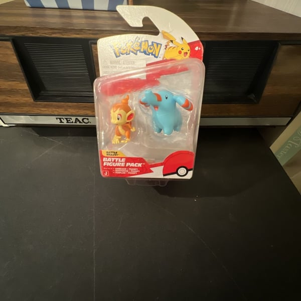 Pokemon Chimchar And Phanpy Battle Figure Pack