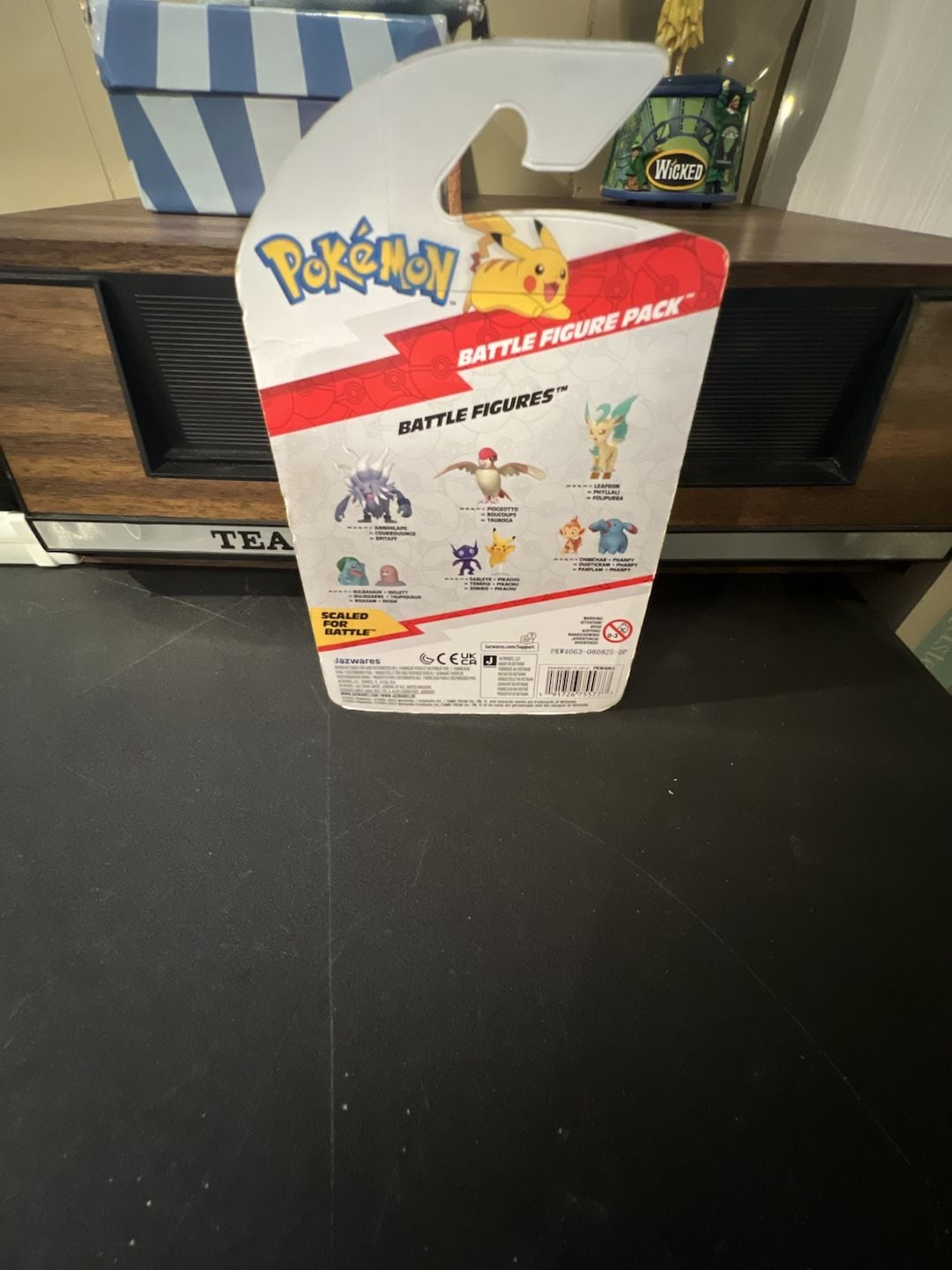 Pokemon Chimchar And Phanpy Battle Figure Pack 2