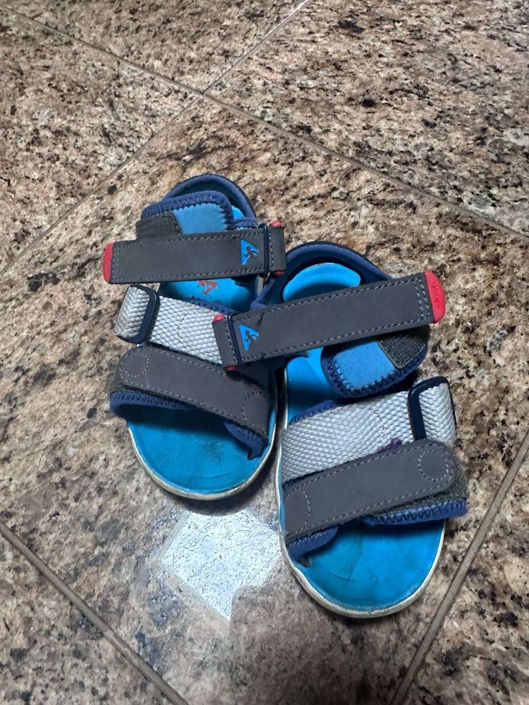 Plae Sam Sandals Blue Gray 2