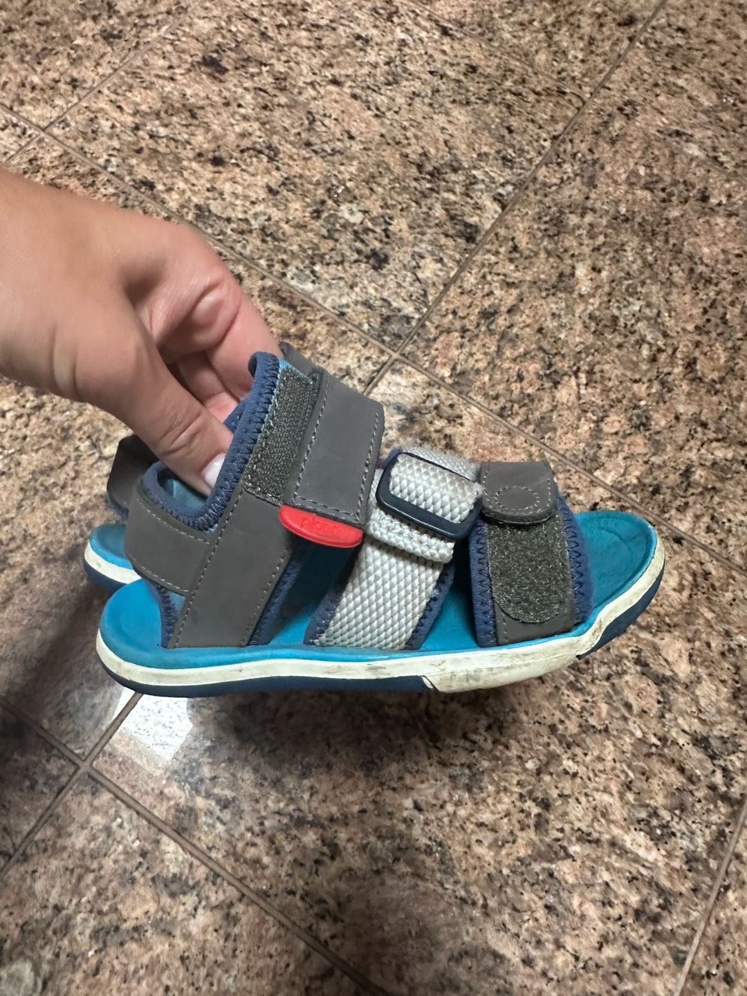 Plae Sam Sandals Blue Gray 3