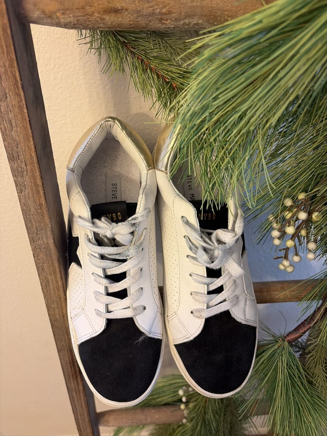 Steve Madden Starling Star Perforated Sneakers 2