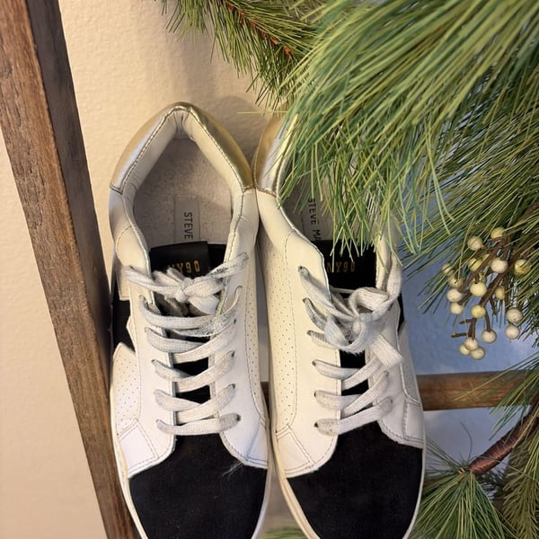 Steve Madden Starling Star Perforated Sneakers