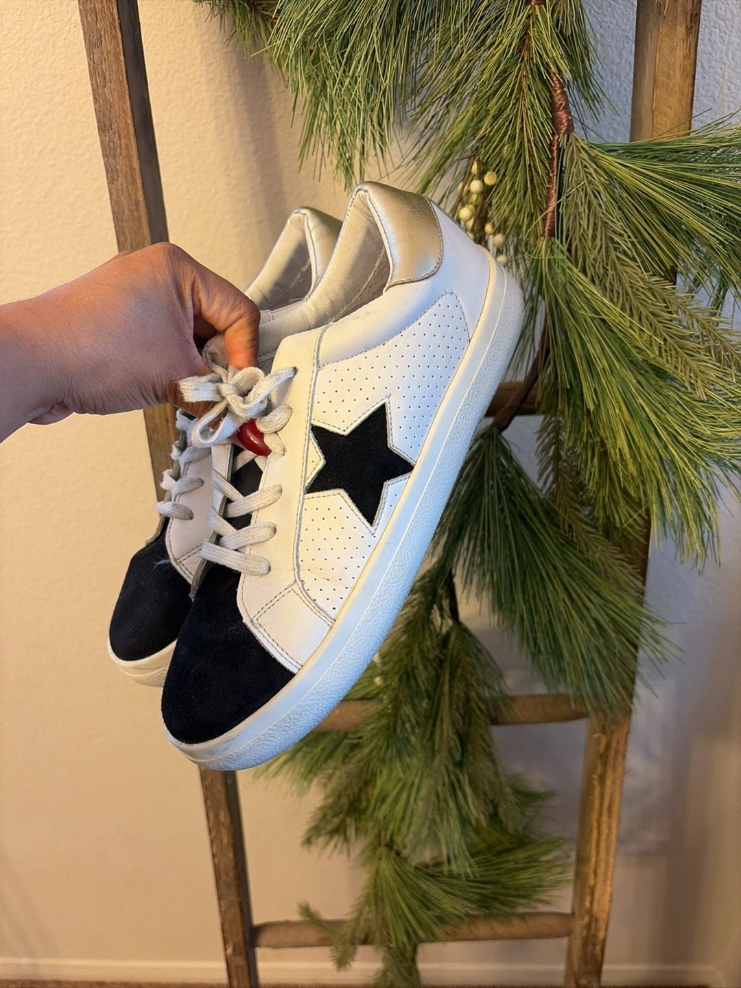 Steve Madden Starling Star Perforated Sneakers 3