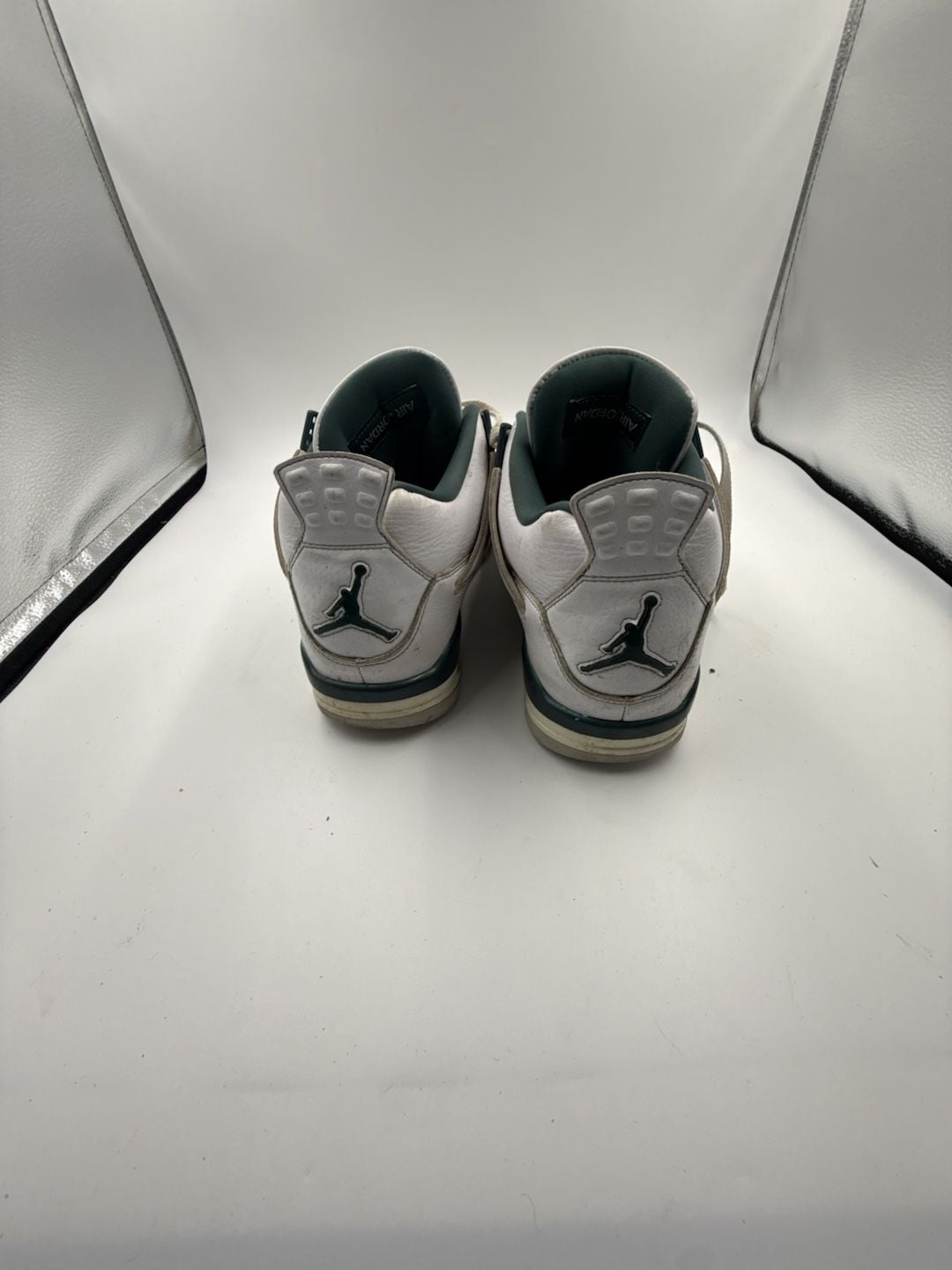 Nike Air Jordan 4 Retro Size 10 Oxidized Green White Sneakers 6
