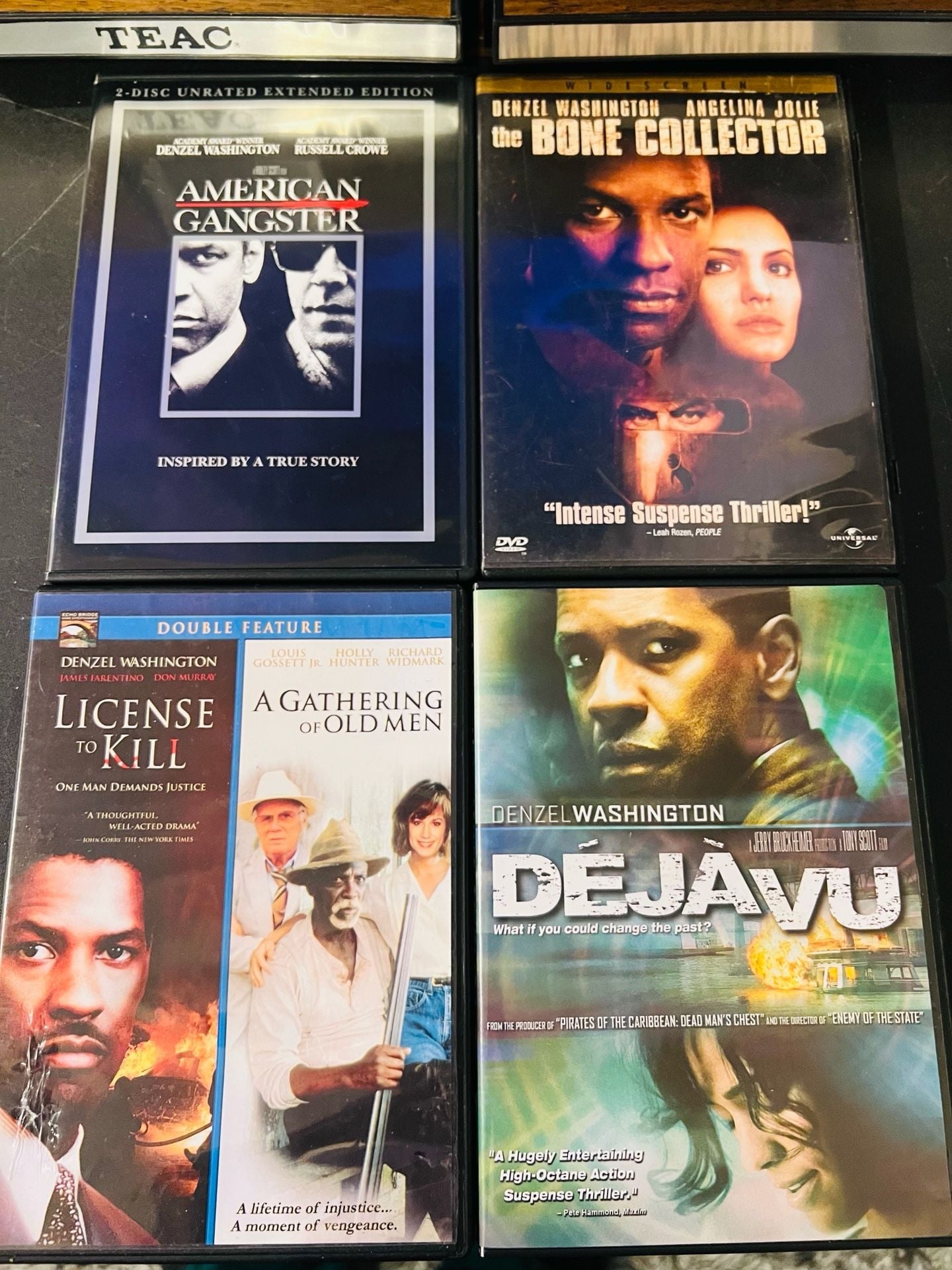 Denzel Washington DVD Movie Lot 1