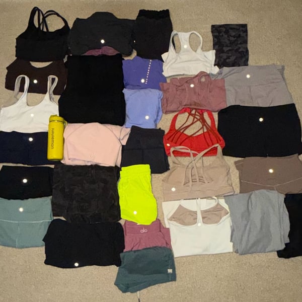 Lululemon ALO Vuori 30 Piece Bundle Lot 0-6
