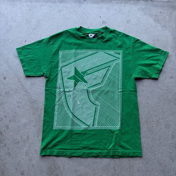 Famous Stars and Straps T-Shirt Size M Green Graphic
