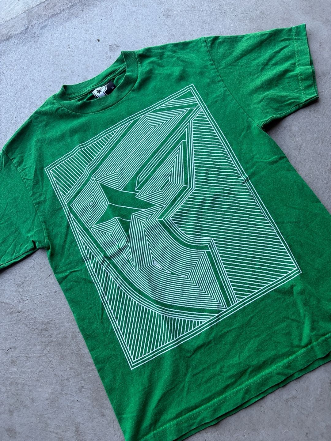 Famous Stars and Straps T-Shirt Size M Green Graphic 3