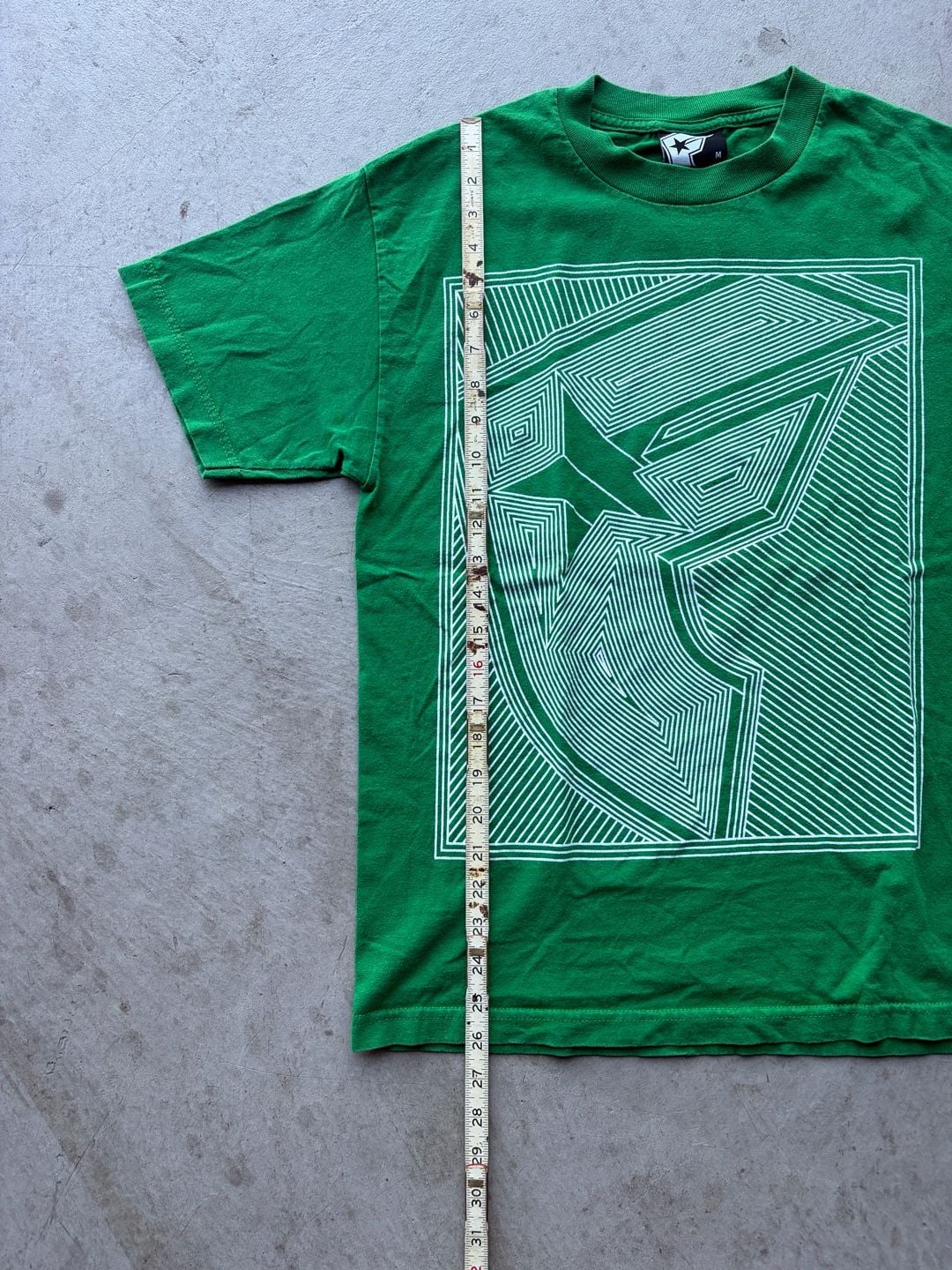 Famous Stars and Straps T-Shirt Size M Green Graphic 5