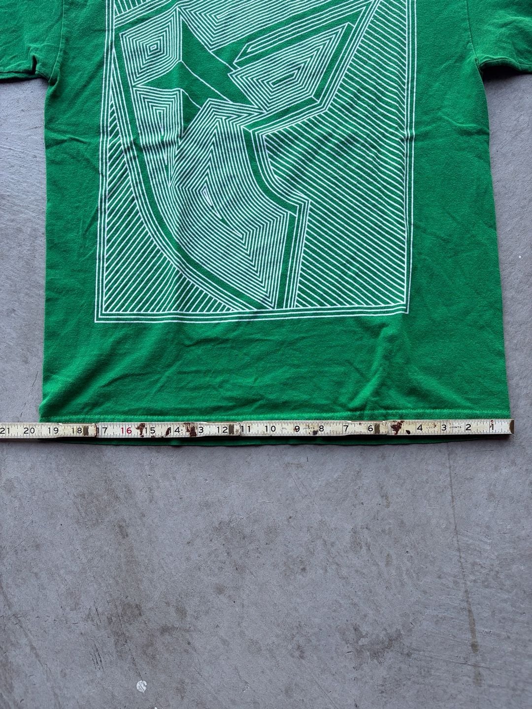 Famous Stars and Straps T-Shirt Size M Green Graphic 6
