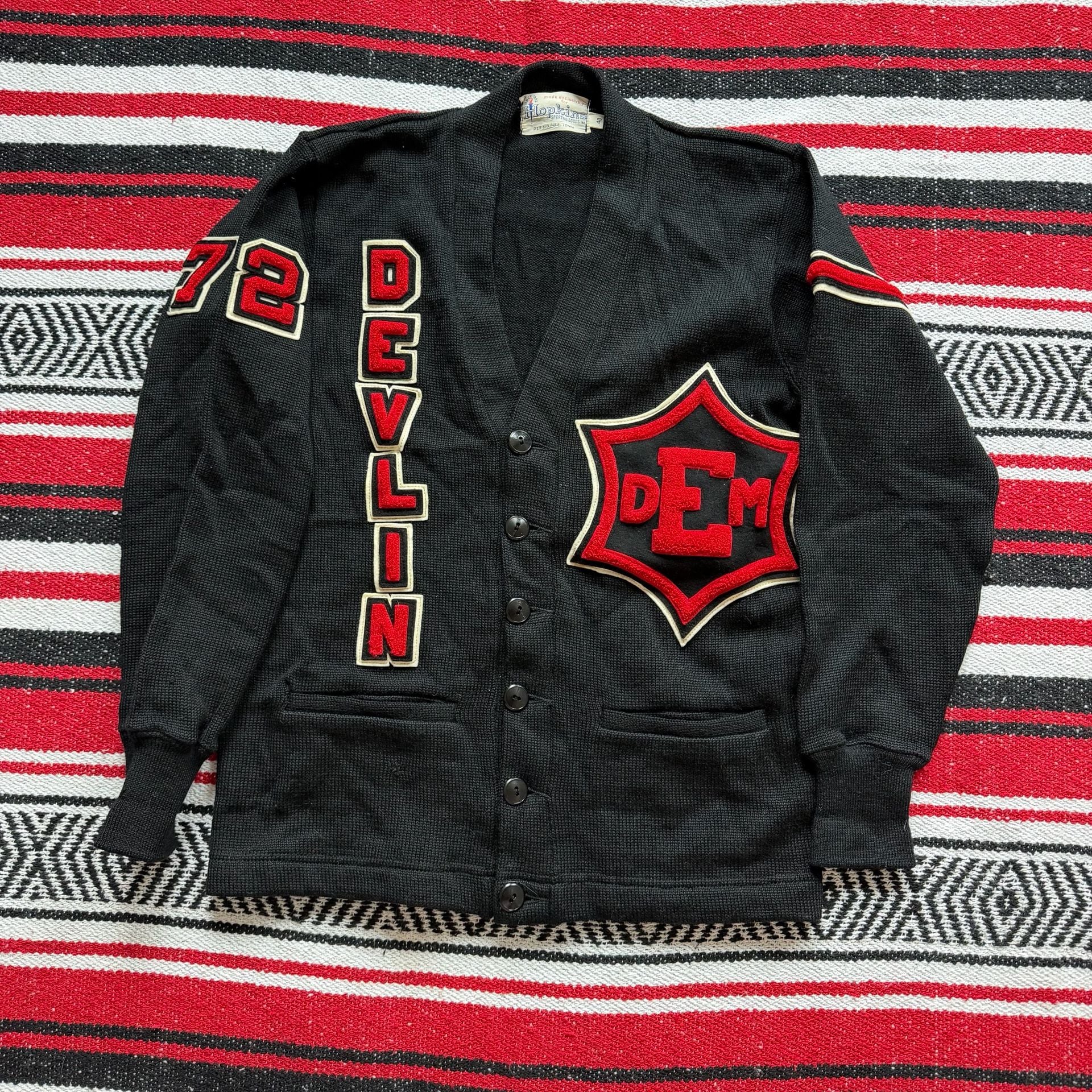 Rare 50s/60s Varsity Cardigan - Devlin 2