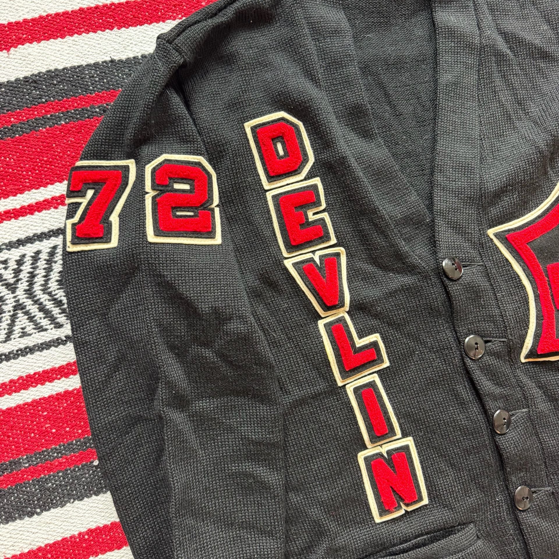 Rare 50s/60s Varsity Cardigan - Devlin 7