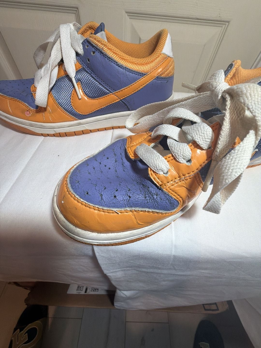 Nike Dunk Low Purple Light Melon Sneakers 6