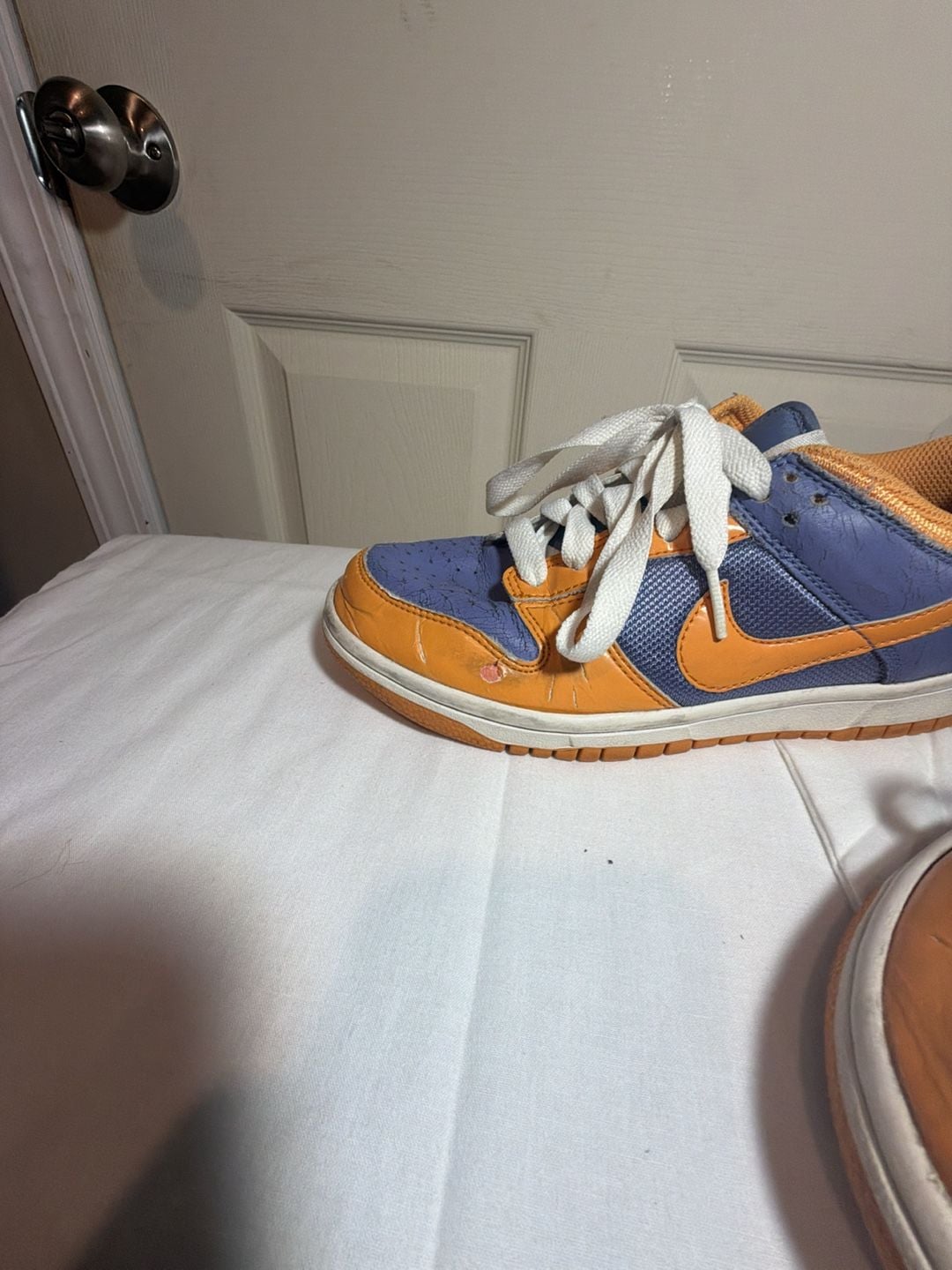 Nike Dunk Low Purple Light Melon Sneakers 7