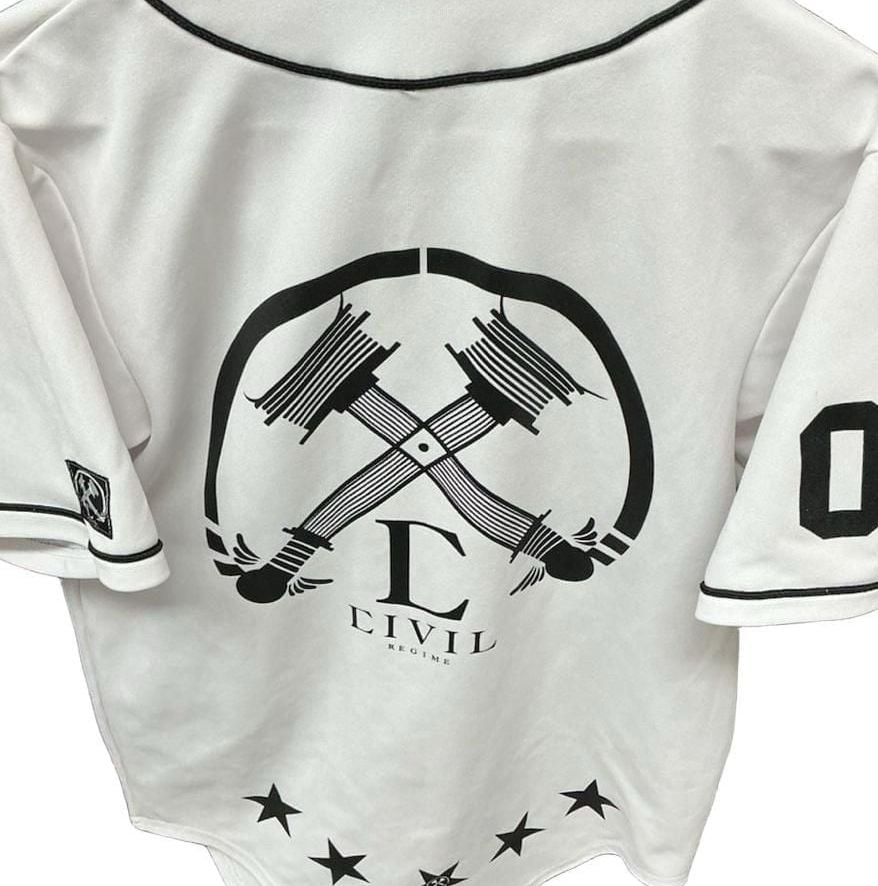 Civil Regime Baseball Jersey White 5