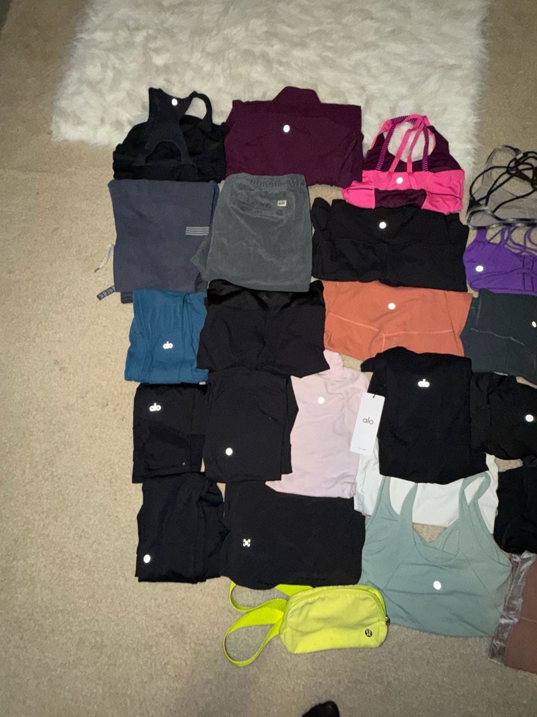 Lululemon Alo Yoga Vuori 30 Piece Mixed Bundle Lot 0-12 2
