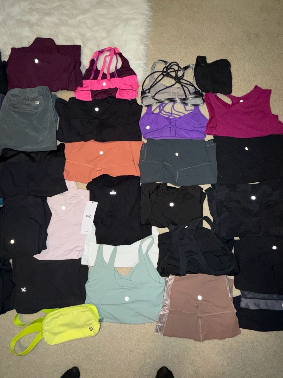 Lululemon Alo Yoga Vuori 30 Piece Mixed Bundle Lot 0-12 3