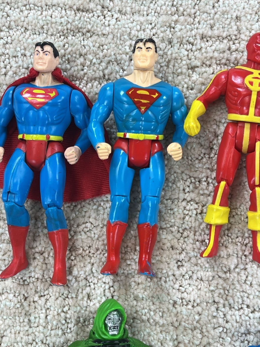 Vintage 70s-90s Action Figure Lot-Kenner Super Powers, Mattel Secret Wars, Mego 3