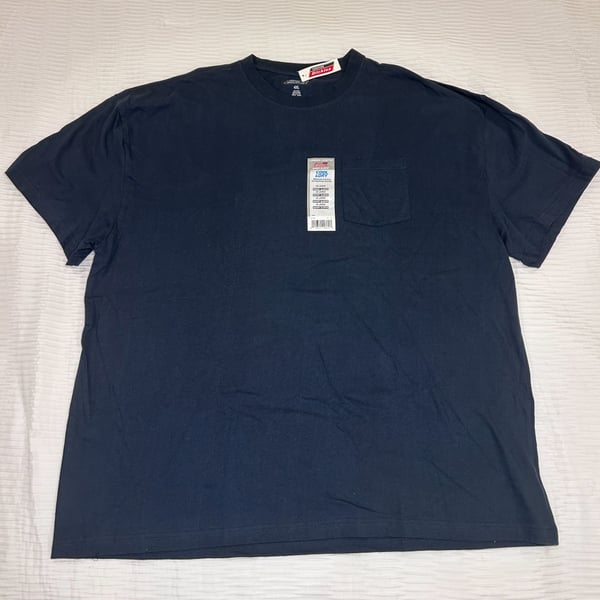 Dickies Cool & Dry Pocket T-Shirt Size 4XL Navy Blue New with Tags