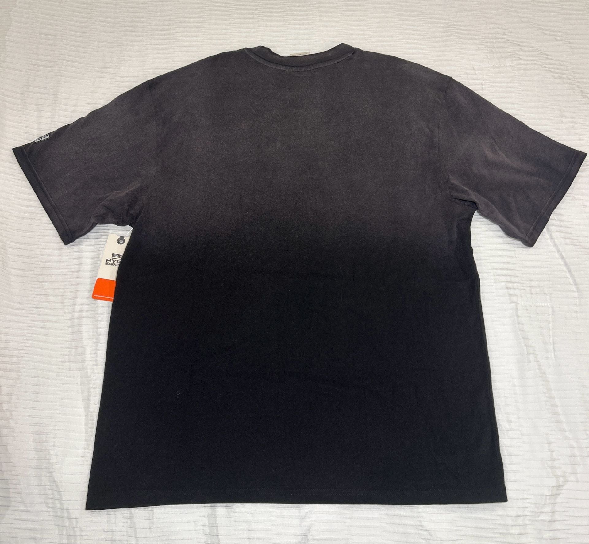 Hype Market45 Forty Five Rhinestone Gradient T-Shirt Size L Black 3