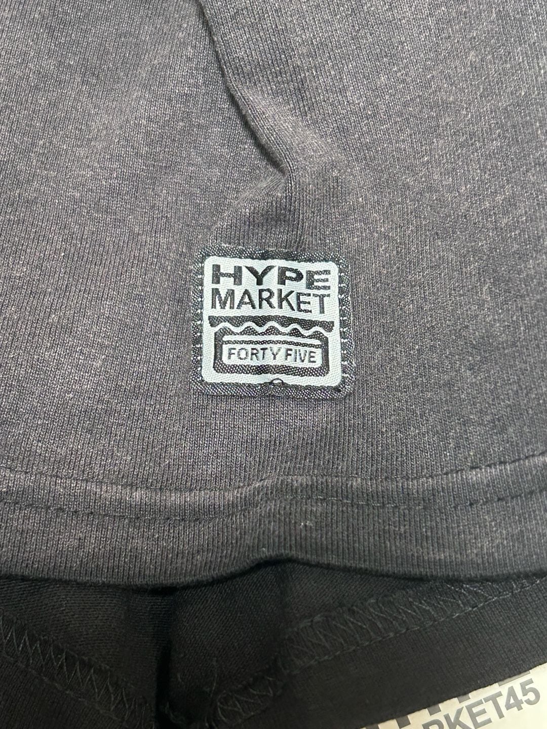 Hype Market45 Forty Five Rhinestone Gradient T-Shirt Size L Black 6