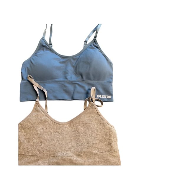 RBX Seamless Longline Bralette 2-Pack Blue / grey / 139
